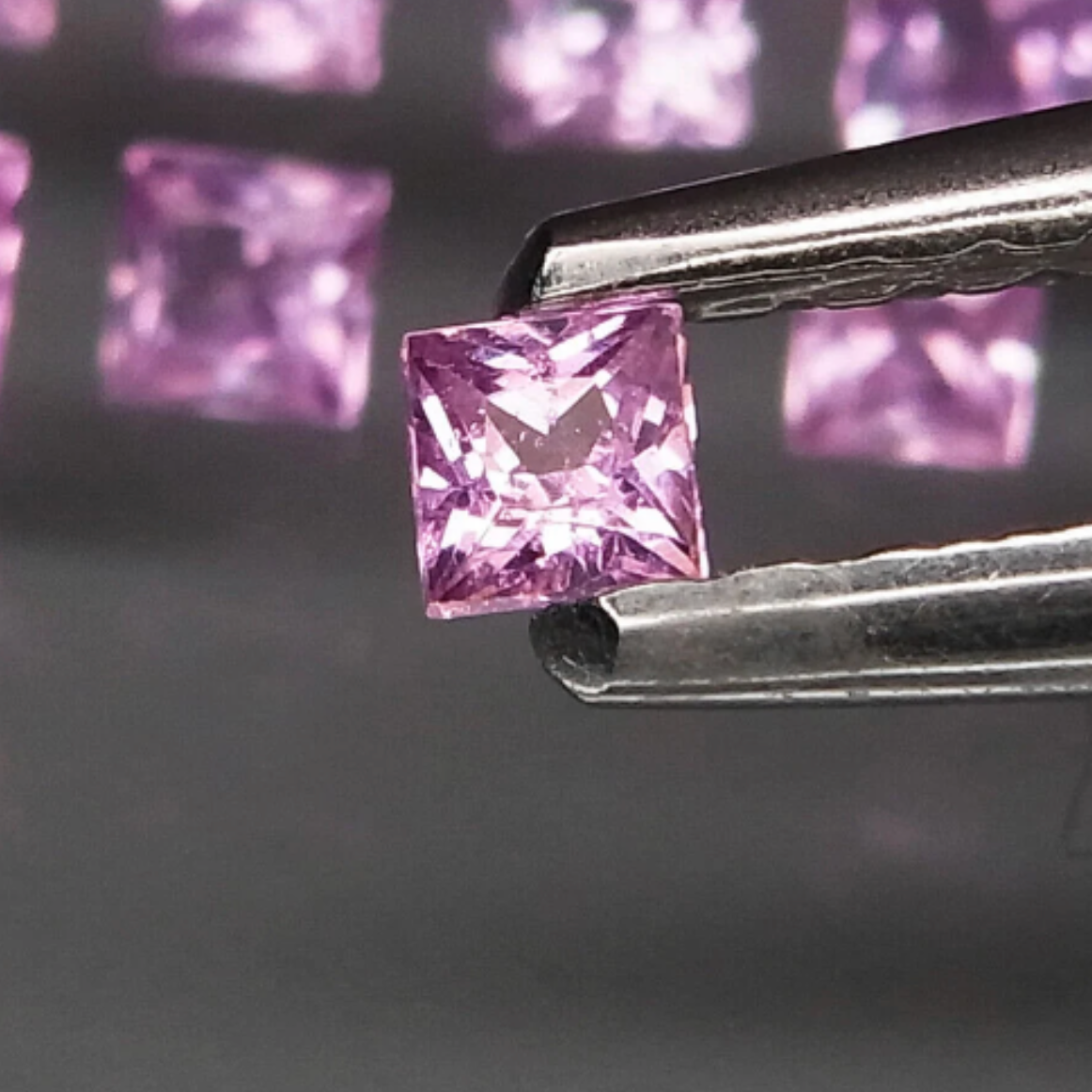 Tanzanian Pink/Purple Sapphire - 2.05 Cts - 45 Pieces - Sold Per piece. Natural (Unheated Sapphire) • Songea