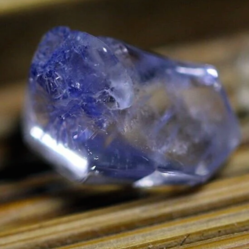 Hyper Rare. Dumortierite Crystal - 2.2 CT - 1 Piece Quartz Specimen.