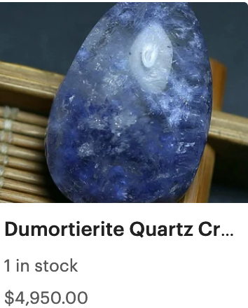 Purple Dumortierite Quartz 1