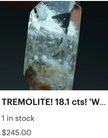 TREMOLITE! 18.1 cts! 'White Cells' Formation. Perhaps Chlorite, Cristobalite, Biotite or Cookeite (talc), Okenite or Phenakite. 3280