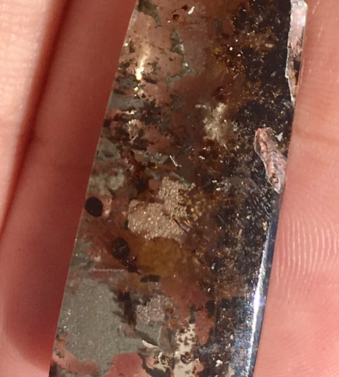 All NATURAL! Super, Ultra Rare rare 33.1 cts Brown Goethite Ball or Burrs in Quartz Crystal - Water Clear Crystal. 1176