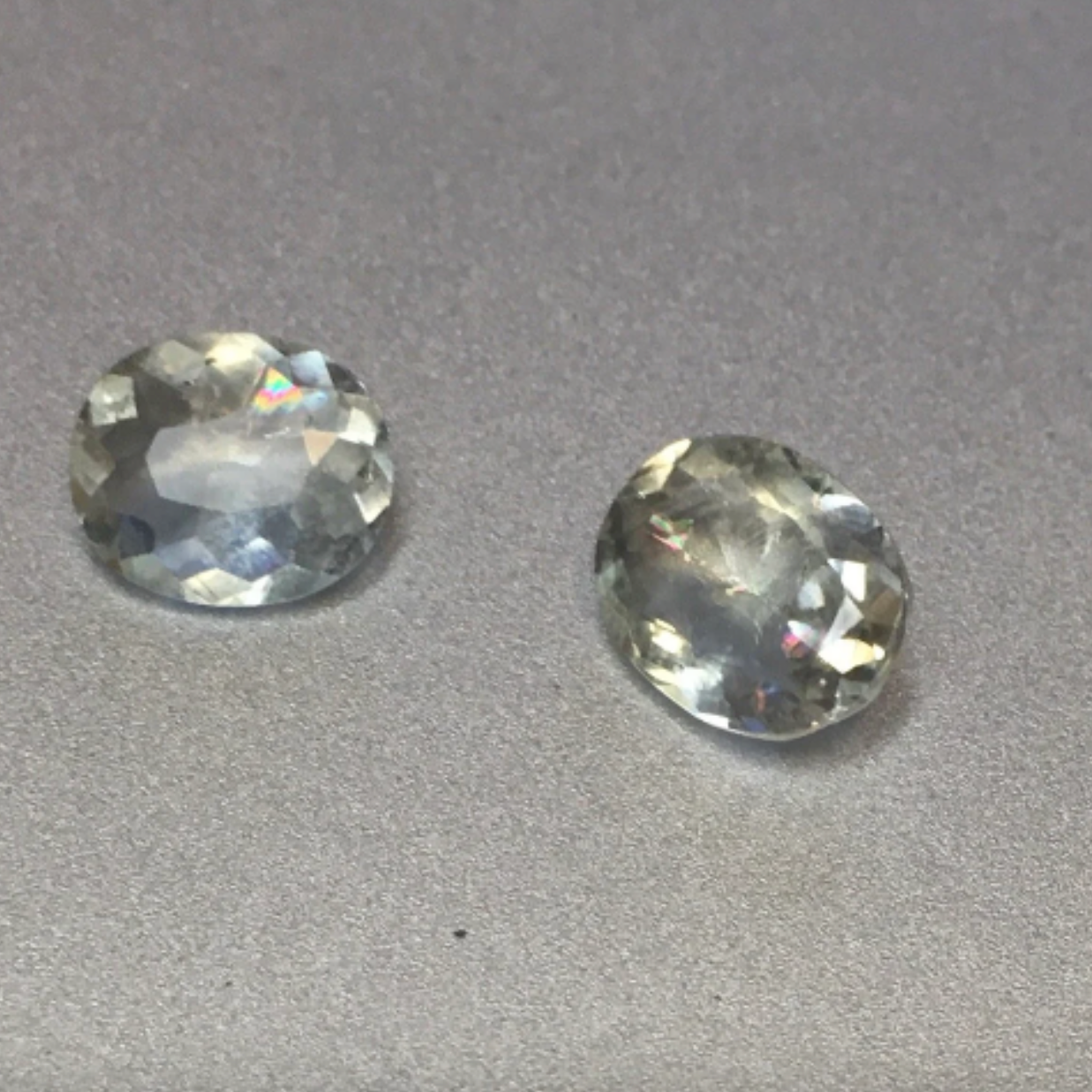 Pair! 2 pcs AQUAMARINE facets - From the Thanh Hoa Province, Vietnam. 2.70 Carats total