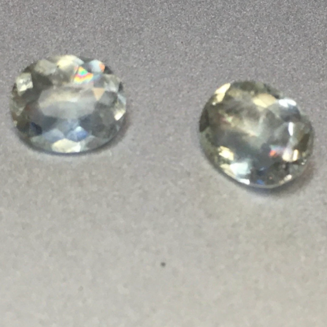 Pair! 2 pcs AQUAMARINE facets - From the Thanh Hoa Province, Vietnam. 2.70 Carats total